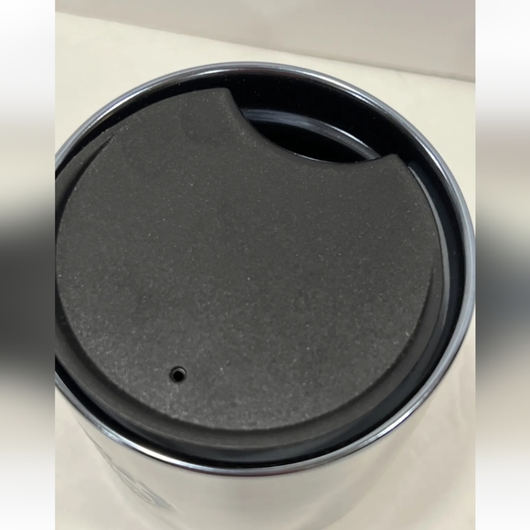 Starbucks Ceramic Double Wall Tumbler 8oz Iridescent Blue short mug Siren Logo - Picture 14 of 16